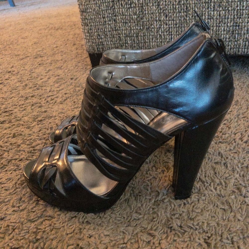 Calvin Klein Caged Platform Sandals